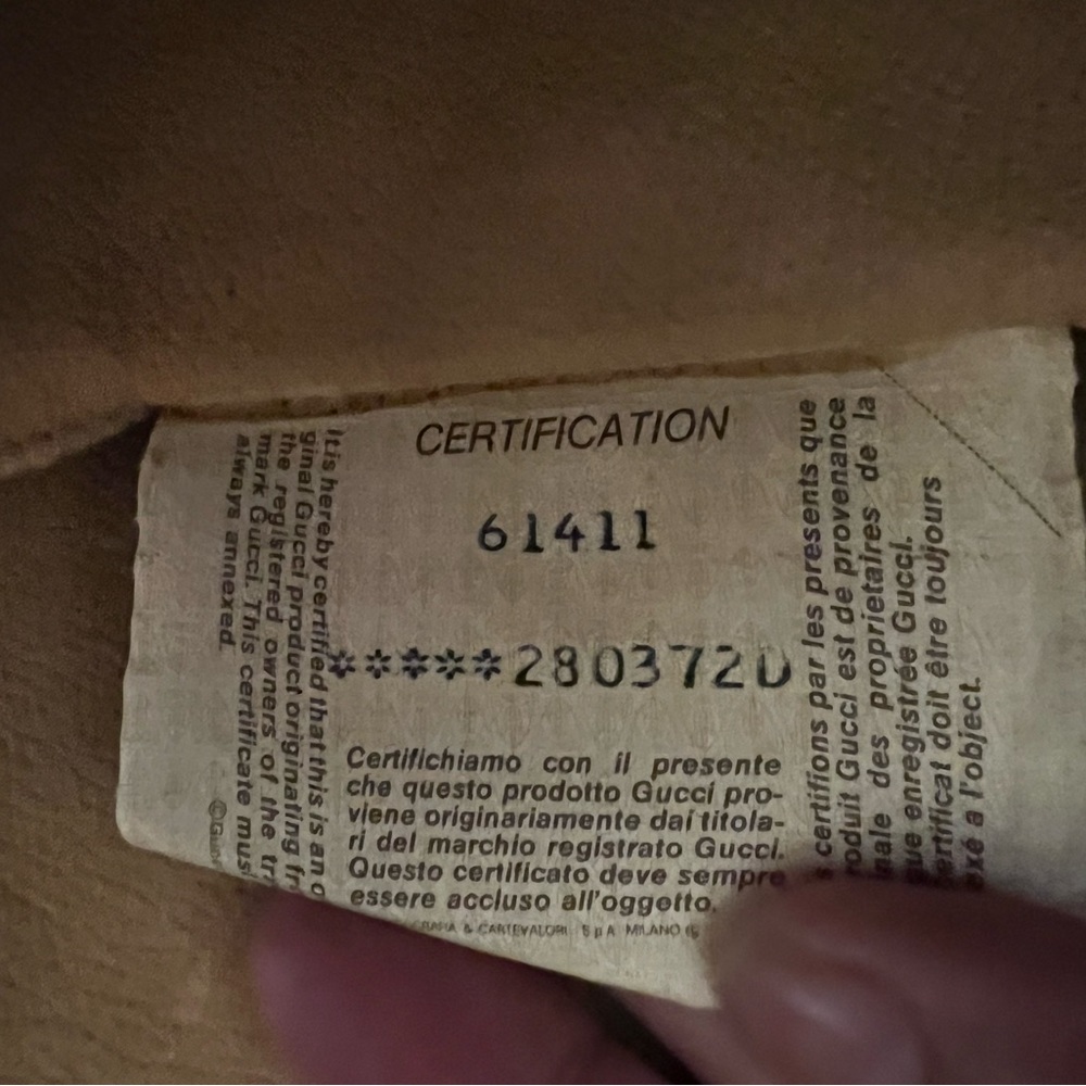 Vintage Gucci Clutch - Picture 15 of 15